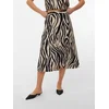 Vero Moda Midi krilo Mymilo 10340419 Pisana Regular Fit