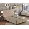 Hanah Home Bračni krevet sa prostorom za odlaganje Polo 160x38x200cm Crni