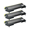 Komplet Brother TN-2000 / DCP 7010, 7025 / HL 2030, 2032, 2040, 2070 / MFC 7220, 7225, 7240, 7290, 7420, 7820 kompatibilni tonerji (3) - 3 × črna XL