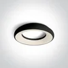 PLAFONJERA LED/25W/3000K/1850lm/240V CRNA