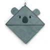 MOULIN ROTY Peškir sa kapuljačom Aki Koala, Sivi