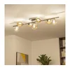 Brilagi - LED plafonski luster MILLA 7xG9/3W/230V crni hrom/zlatna