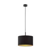 Argon 4341 - Luster na sajli KARIN 1xE27/15W/230V crna/zlatna