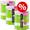 Varčno pakiranje Cosma zamrznjeno posušeni mačji prigrizki XXL Maxi Tube - 3 x Bela riba (330 g)