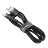 BASEUS Cafule Cable heavy duty najlon USB/Lightning QC3.0 1.5A 2M kabel črne barve (CALKLF-CG1) - odprodaja
