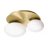 Ideal Lux - LED stropno svetlo NINFEA 2xGX53/9W/230V zlatna