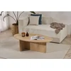 Nordure Klub sto Orba, 120x40x65 cm, Boje hrasta