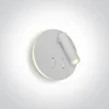 ZIDNA SVJETILJKA/LED3W+5W/3000K/150lm/DVA PREKIDAČA/BIJELA