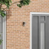 Vanjska zidna lampa Srebrno 6,5 x 10,5 x 16 cm