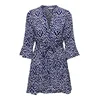 ONLY Obleka ONLCLEMMENTINE temno modra/bela