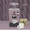 Lollo Caffé Aparat za kavo Lollo Caffe na ESE PODS LOLLINA Lillador Svetlo vijoličen + 40 ESE Pods