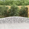Lučne gabionske košare 3 kom 400x50x40/60 cm pocinčano željezo
