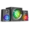 Microlab Multimedia Bluetooth speaker Microlab T11, 2.1 42W RMS (26W, 2x8W) SD, USB, Bluetooth, 3.5m RGB light | T11 LED