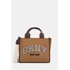 DKNY klasična torbica ženska iz imitacije semiša