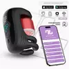InToYou App Series Torky Compressing Rotating Masturbator with App Black