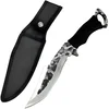 Outdoorovski nož UO - 39870 - Srebrna / Crna KP39870