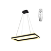 LED prigušiva luster na sajli LED/80W/230V 3000-6500K + daljinski upravljač