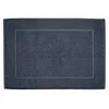 Kela Kopalniška preproga Lavinia iz 100 % ekološkega bombaža, 60 x 100 cm, temno modra