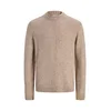 JACK & JONES Pulover JORSALAMANCO pikčasto rjava