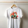 Camiseta Majica sa štampanim printom Cam 352, Muška, Bela
