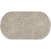 wash+dry PREDPRAŽNIK Sand Twist 50/90 cm potiskano bež