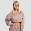 GymBeam Women‘s Aura Cropped Sweatshirt Roux