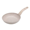 shumee Tradicionalna ponev z marmorno prevleko proti prijemanju GRANITA 28 cm, bež prevleka proti prijemanju, nedrseč ročaj