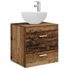 Umivaonik s policom Staro drvo 49,5 x 41 x 64,5 cm