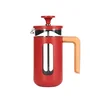 Coffee maker, made from borosilicate glass, 350 ml, Pisa, Red - La C
