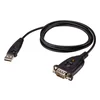 Aten UC232AF USB tip-A RS-232 črne barve