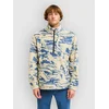Billabong Boundary Mock Neck Half-Zip Fleece Sweater sand khaki