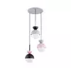 Luster na sajli IRSA 3xE27/15W/230V višebojan
