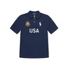 Polo Ralph Lauren Polo majica 323B23441001 Mornarsko modra Regular Fit