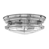 Quintiesse QN-HADRIAN-FS-CM-CLEAR Spoljno stropno svetlo HADRIAN 2xE27/40W/230V IP44 hrom