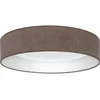Brilagi - LED prigušiva svetlo VELVET SM. VARI 24W/230V 3000-6500K prečnik 45 cm braon + daljinski upravljač