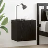 TV zidni ormar Zidne Crni hrast 40,5x30x40cm Konstruirano drvo