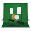 Fotografska oprema sa softboxovima, pozadinom i reflektorom