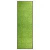 Vidaxl Pralni predpražnik zelen 60x180 cm