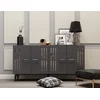 Hanah Home Konzola Junes, 150x79x40 cm, Antracit-srebrne boje