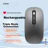 Venfish Bežični miš, 2.4GHz, Bluetooth, Sivi