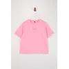 Trendyol Curve Ženska majica Tbbss25Bf00015, Roze