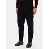 Tommy Hilfiger Hlače iz tkanine MW0MW45058 Mornarsko modra Tapered Fit