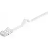 MicroConnect U/UTP CAT6 7M bel ploščat kabel, V-UTP607W-FLAT