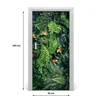 tulup.si Nalepka na vratih Tropske rastline 95x205 cm