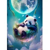 shumee Ob_L_21 - Diamantna slika - 30x40 - Živali, Panda