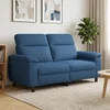 Vidaxl Kavč Modra 178 x 90 x 95 cm Blago