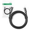 Ugreen USB-C - USB-C kabel US551 60W 5 m črne barve 1 kos.
