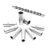 10 delni set 6-kotnih nasadnih ključev 10-24 mm 1/2