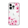Silikonska maska za iPhone 14 Pro 6.1 Rose flowers Print Skin providna