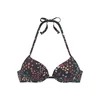 s.Oliver Bikini zgornji del Milly, črna, mešane barve